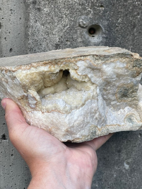 10lb Calcite Specimen w/ Crystal Pockets