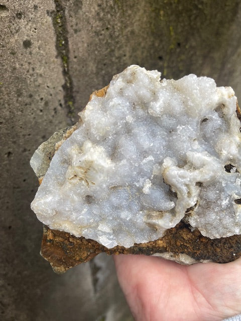 Clear Quartz Crystals w/ Calcite Nubs