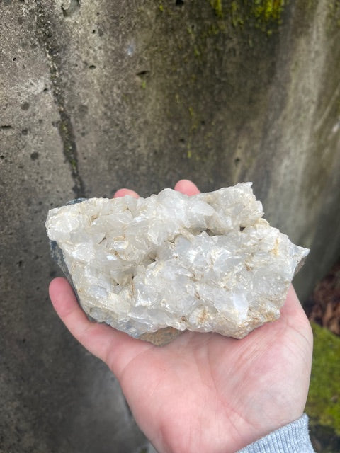 Dulled, Bladed Calcite Plate w/ VUG