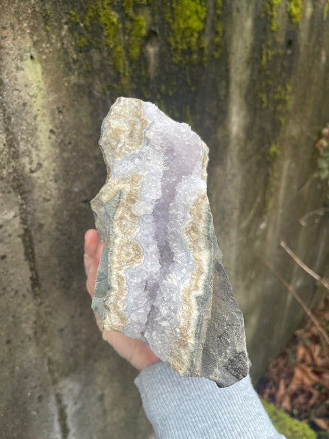 10lb Amethyst Specimen w/ Pink Quartz Crystals