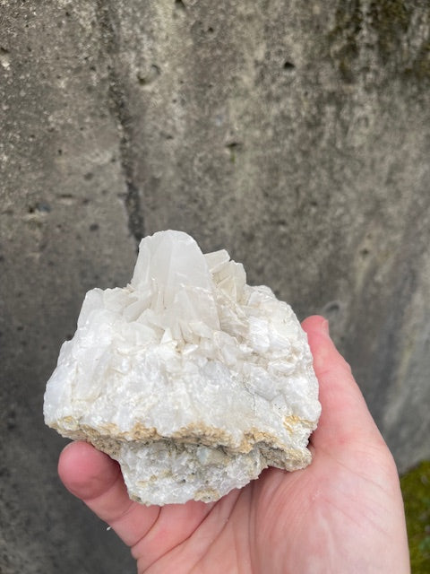 Bladed, Dogtooth Calcite Crystal Duo