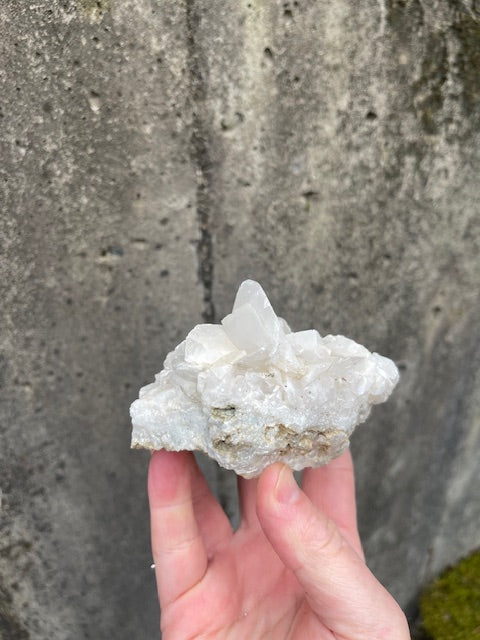 Bladed, Dogtooth Calcite Crystal Duo