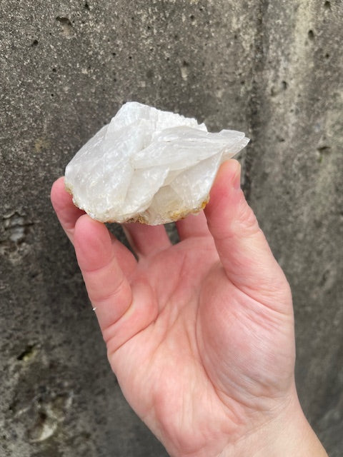 Bladed, Dogtooth Calcite Crystal Duo