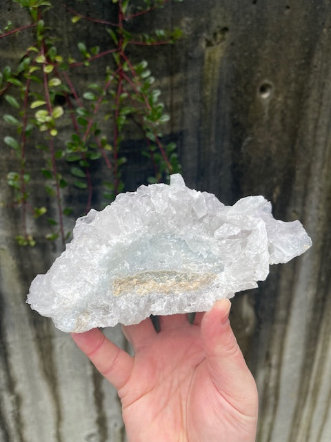 Pink Quartz Trio w/ Pointed Crystals