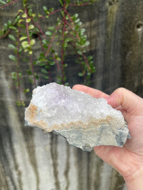 Pink Quartz Trio w/ Pointed Crystals