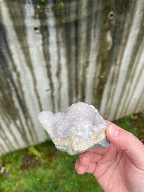 Quartz Crystal Trio w/ Cloud-Like Formations