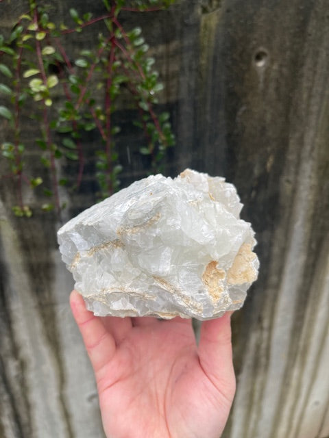 4lb Green Tinted Bladed Calcite Specimen