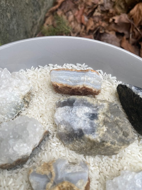 Mystery Bag w/ Ten Rocks (Including Amethyst)