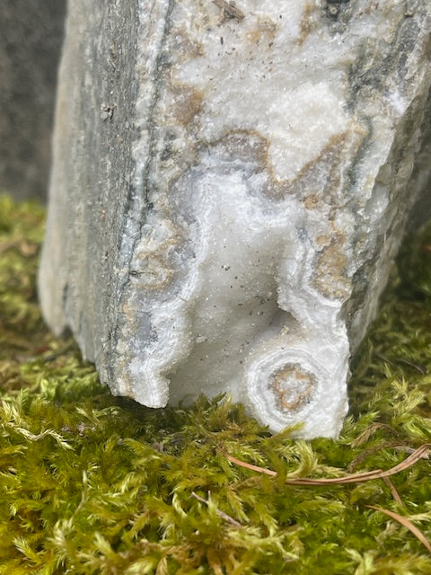 7+ Inch Tall Quartz Tower w/ Crystal Pocket